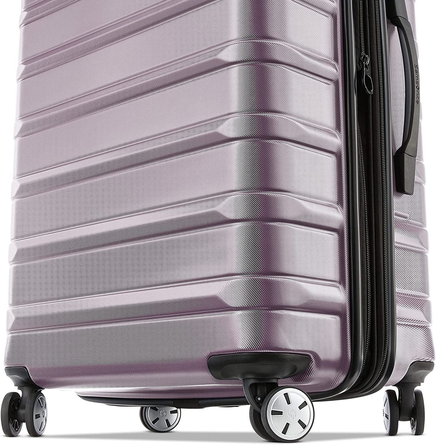 Samsonite Omni 2 Hardside Expandable Luggage with Spinner Wheels， Carry-On 20-Inch， Purple - Image 2